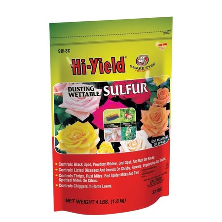 HI-YIELD 4 lbs Dusting Wettable Sulfur HI395963